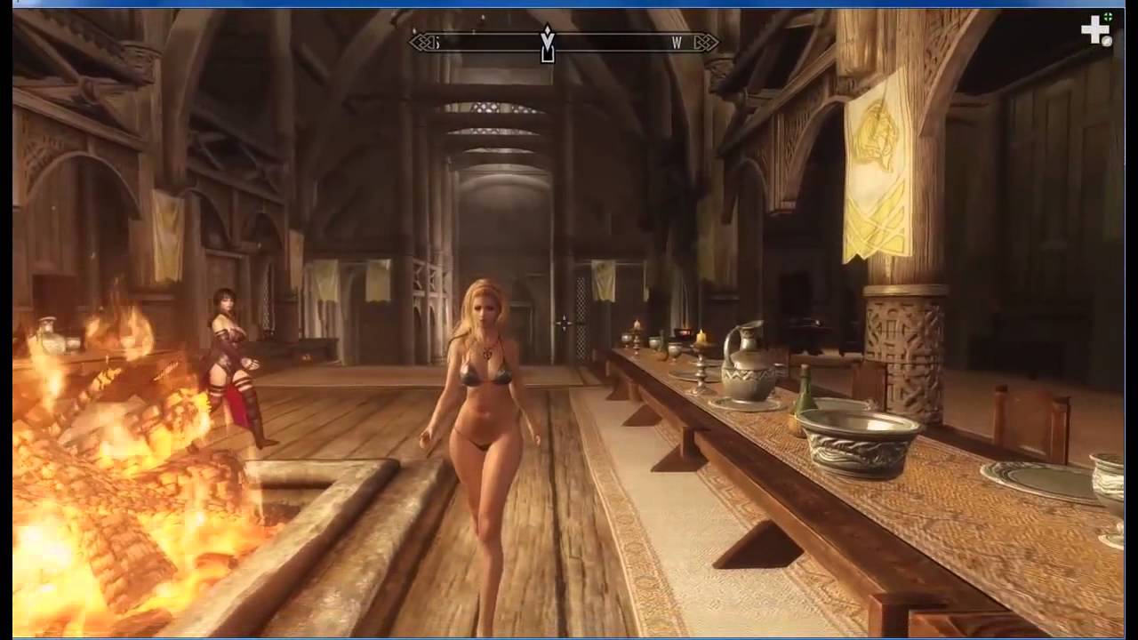 Скачать мод на skyrim анимация бега