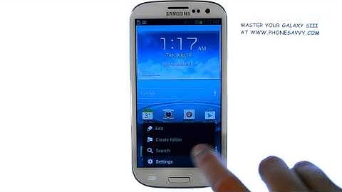 Samsung Galaxy SIII - How do I change to Military Time or 24-Hour Format