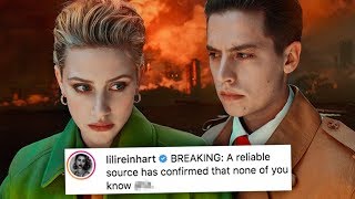 Cole Sprouse \& Lili Reinhart troll us all by speaking out about their breakup