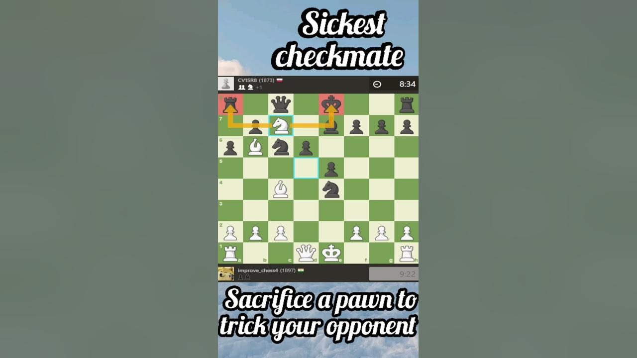 Checkmate or Trawler in Sicilian 💎 Xeque mate ou arrastão na Siciliana  #ajedrez #chess #xadrez 