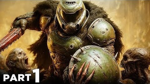 DOOM THE DARK AGES Live Walkthrough Gameplay Part 1 - INTRO (FULL GAME)