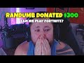 i gave $$$ to twitch streamers to play fortnite with me... (little emotional)