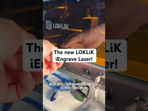 My first laser project with the Loklik iEngrave