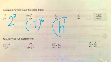 quotient of powers property notes video