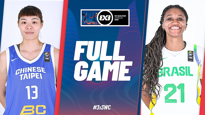 Chinese Taipei vs 🇧🇷 Brazil | Women | Full Pool Game | FIBA 3x3 World Cup Qualifier 2025