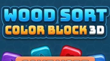 Wood Sort - Color Block 3d Game Android Gameplay