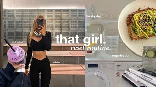 getting back into ‘that girl' routine  | reset with me & what's been going on