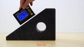 TLL-90S digital protractor calibration instruction, digial angle meter dual / single axis calibrate