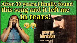 Video thumbnail of "George Harrison My Sweet lord reaction:Been looking for this since i was 5 years old"