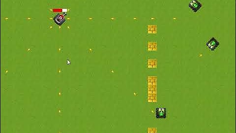 XTank Demo-5 (Java Game Engine)