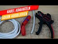 Kabel richtig abmanteln, Kabel Leiter abisolieren, NYM Kabel, Knipex ErgoStripe + Abisolierzange