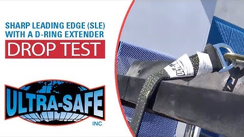 D-ring Extender Sharp Leading Edge (SLE) Drop