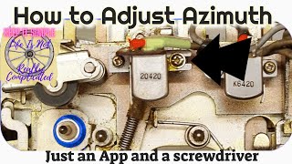 Fix Cassette Azimuth with FREE App & Screwdriver - Any Tape Deck