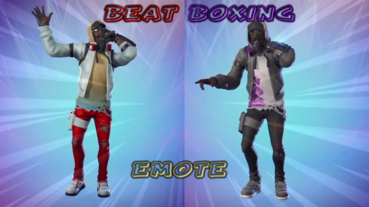 BeatBoxing Emote Fortnite Fortnite Chapitre 2 Saison 6 Beatbox