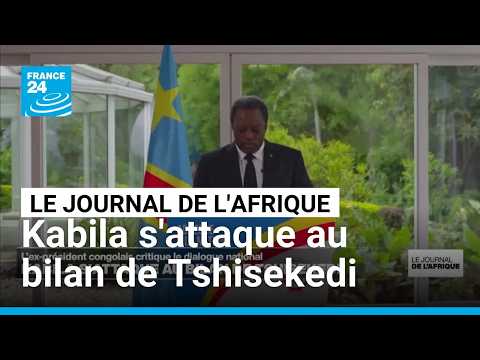 L'ancien président congolais Joseph Kabila s'attaque au bilan de Tshisekedi • FRANCE 24