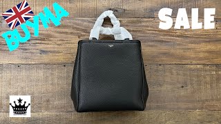 【CELINE】 セリーヌ スモール フォールドカバ グレインドカーフスキン