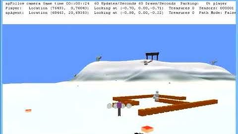 3D Sensor-driven collision avoidance demo 1
