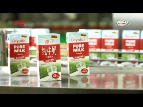 Hochwald - H-Milch für China- Deyatür