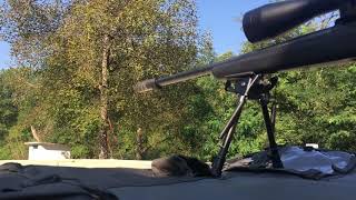 Muzzle brake .308 - slow motion