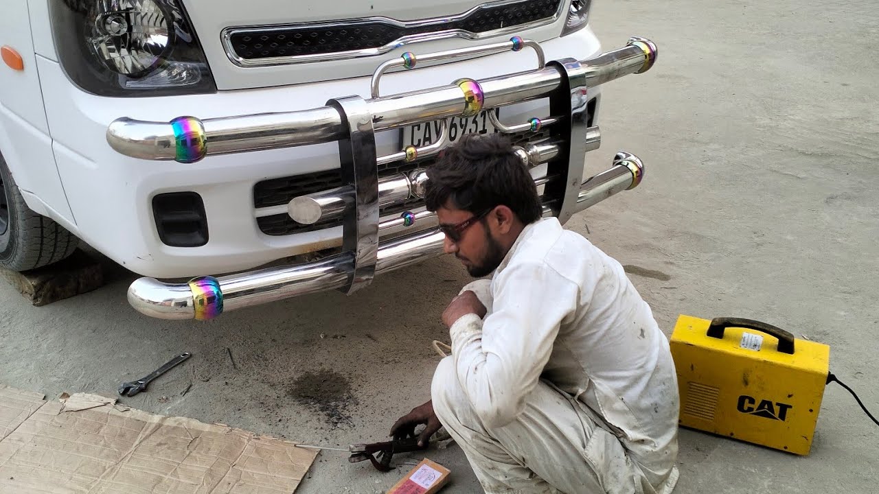 کیا گاڑی کا بمپر کی فٹنگ لوکیشن ضلع لیہ چوک اعظم