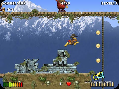 Play Crazy Chicken Heart of Tibet PC