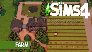 The BIGGEST Farm House - Windenburg | The sims 4 Speed Build
