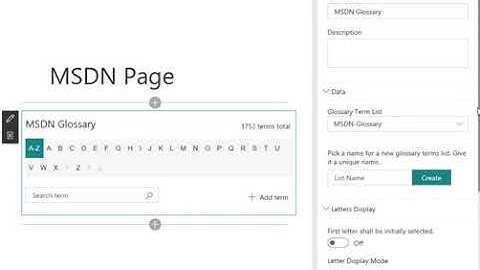 BlueBridge Glossary Webpart for SPFx   Find version number