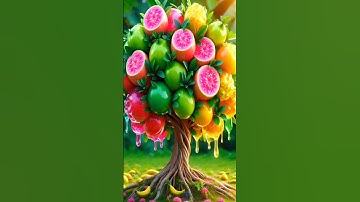 Quick and easy method for planting and growing guava fruit trees using stem cuttings. #gardening