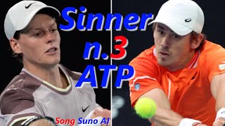 🎾 2024-02-18: Sinner wins Rotterdam ATP500 and becomes n.3 ATP - Song (2m13s) crafted using Suno AI