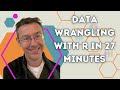 Data wrangling with r in 27 minutes