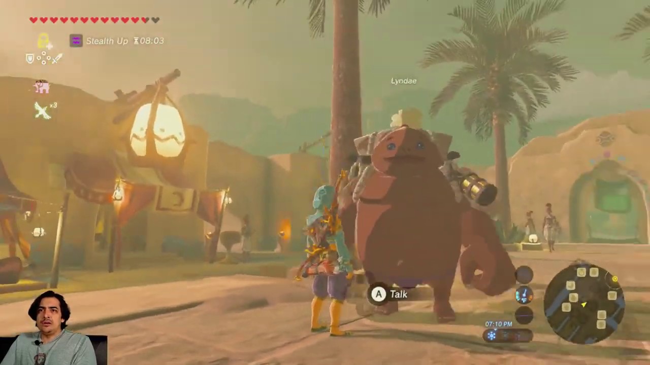 Robbie Daymond plays LOZ BOTW Part 10 YouTube