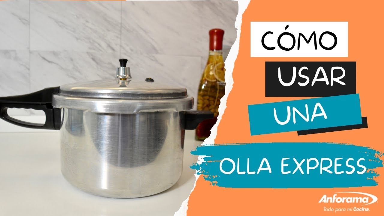 Aprende a utilizar tu Olla Express® y cocina como un experto 