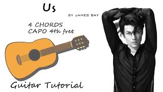 James Bay - Us - Guitar Lesson Tutorial Chords - How To Play - Cover