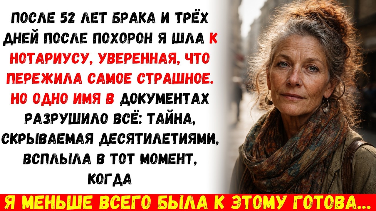 После похорон я думала, что худшее позади… но у нотариуса меня ждала другая правда