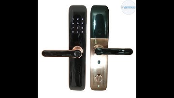 Khóa vân tay Eda Lock | Khóa vân tay căn hộ chung cư | ổ khóa vân tay | Khóa vân tay cửa sắt