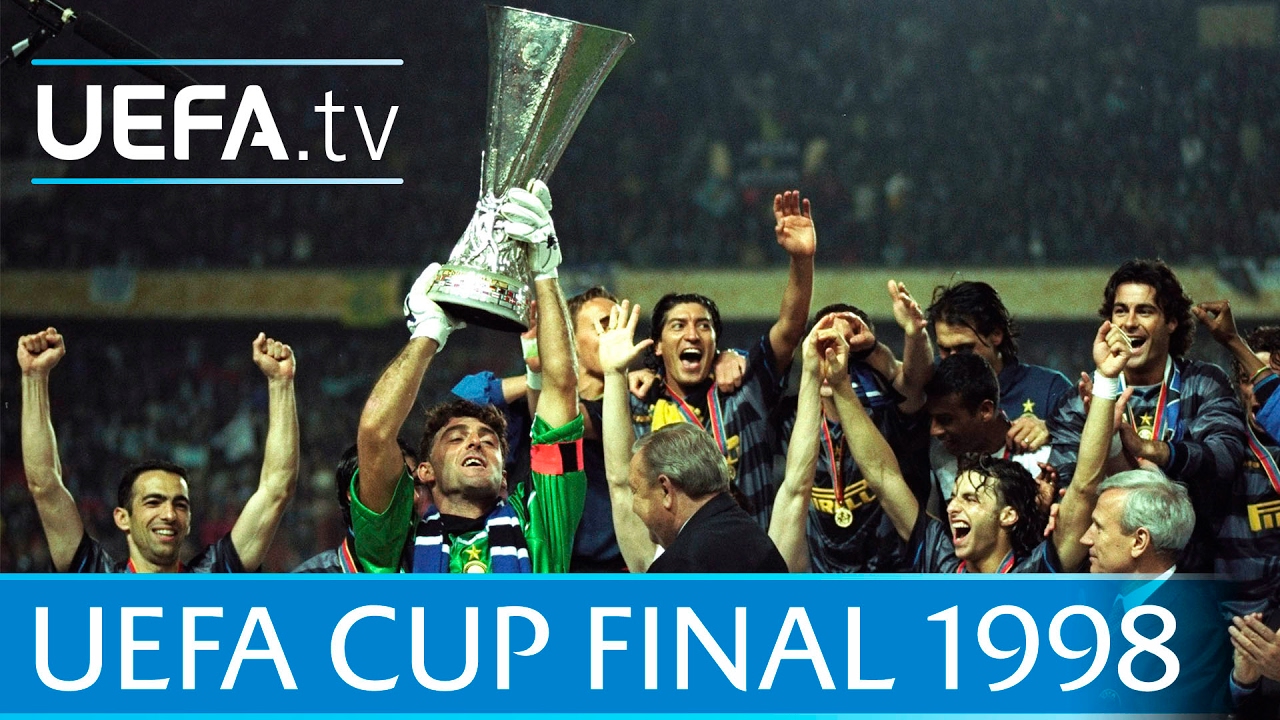 1998 Uefa Cup Final Highlights Inter Lazio Youtube