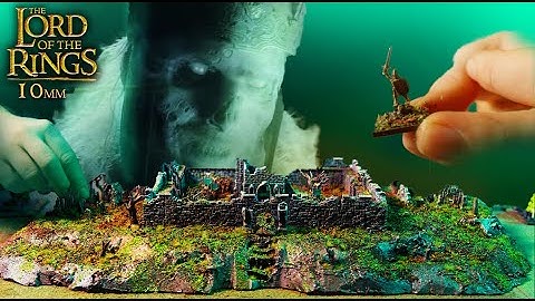 Building a Ruined Castle for 10mm Skeletons