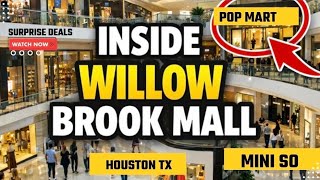 Inside WILLOW BROOK MALL | HOUSTON TX WEEKLY VLOGS