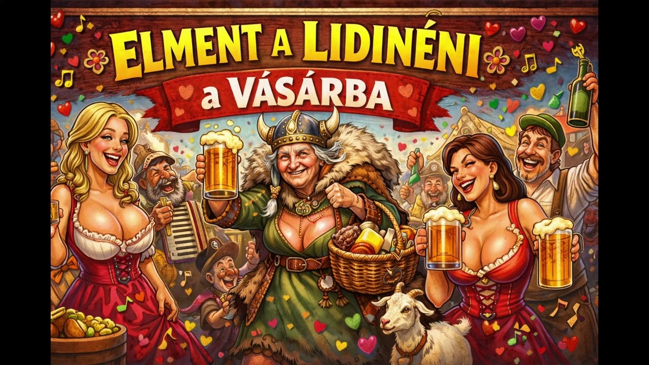 Elment Lidi néni a vásárba (Mulatós stílusban)