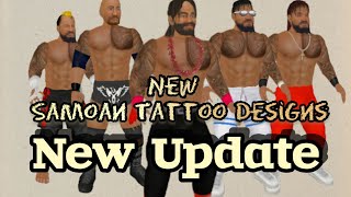 Wrestling Empire  Game | New update | Samoan Tattoo Designs | New Moves | Game Wrestling Federation