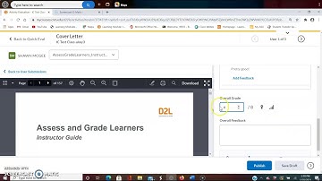 Brightspace D2L Help - How to grade assignments in Brightspace