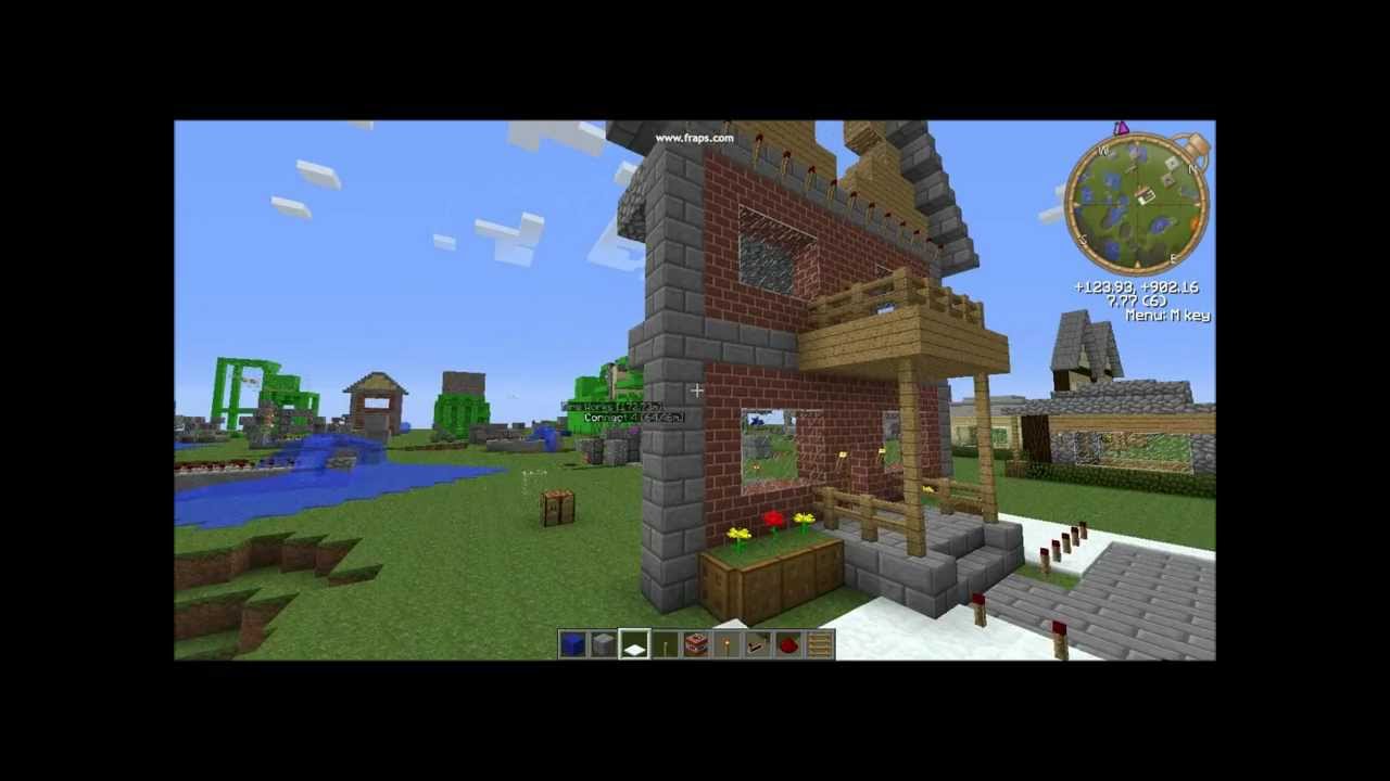 Vanilla Minecraft Alternating Christmas lights tutorial YouTube