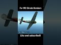 Fw-190 Shreds Bombers #ww2 #combat #fw190 #bomber #il2 #il2greatbattles #shorts #luftwaffe #fire