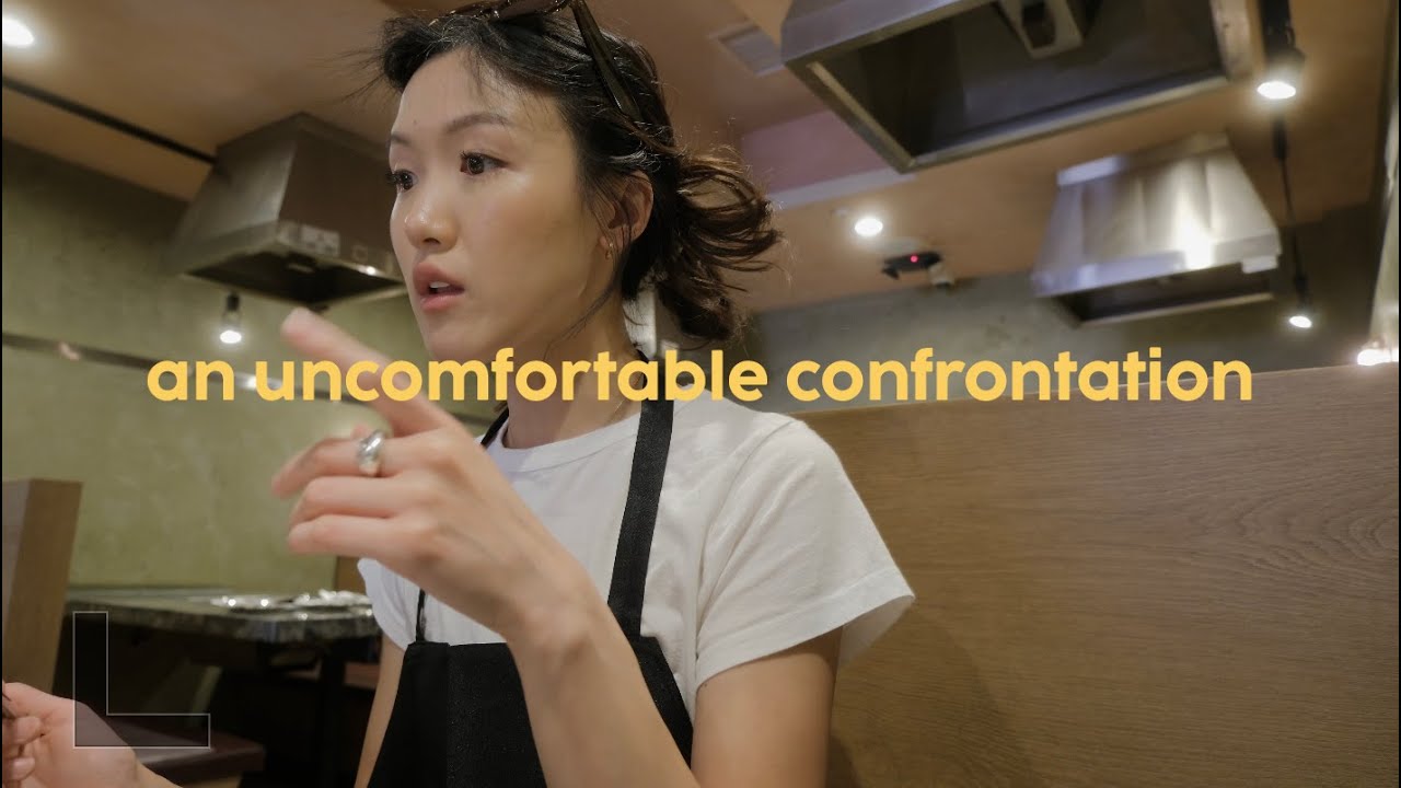 an uncomfortable confrontation, did a little shopping, early summer days