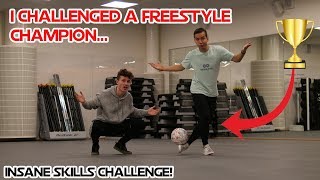 Street Panna vs Champion Freestyler! Insane Skills Challenge with PWG!