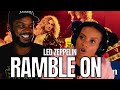 RUBBERBAND MAN! 🎵 LED ZEPPELIN "RAMBLE ON" REACTION