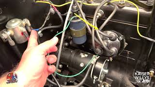 Willys Jeep How To: Starter Solenoid Wiring