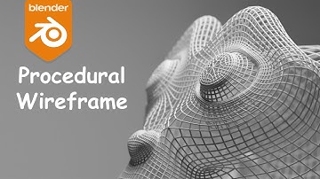 Procedural Wireframe | Blender Tutorial