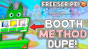 NEW OP BOOTH DUPE SCRIPT ON PET SIMULATOR 99!👽Update 7👽100% SAFE!   UNPATHCHET