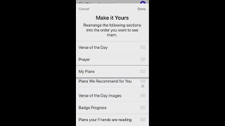 How to Customize the Home Screen in the YouVersion Bible App screenshot 5